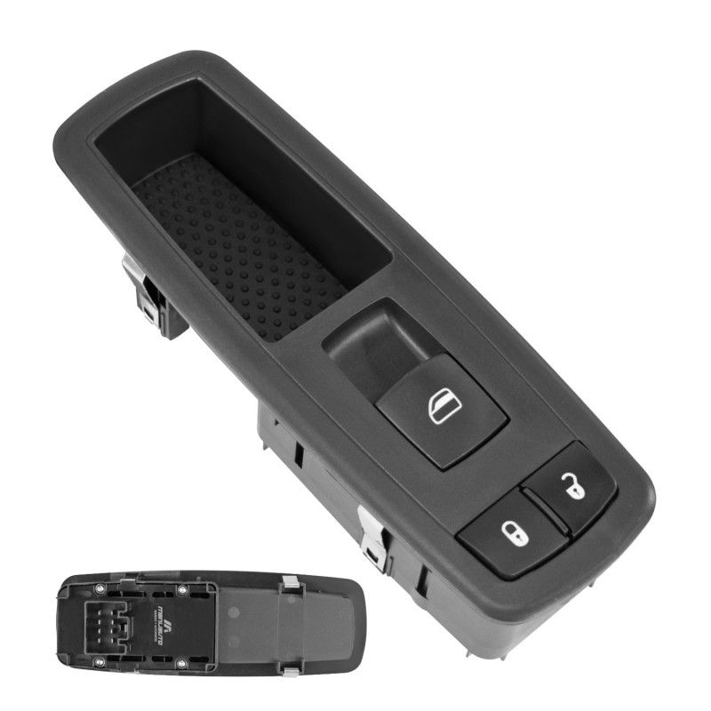 Control Electrico De Elevador Chrysler Town & Country 2008-2017 8 Pines 2 Teclas Negro 12V Manijauto