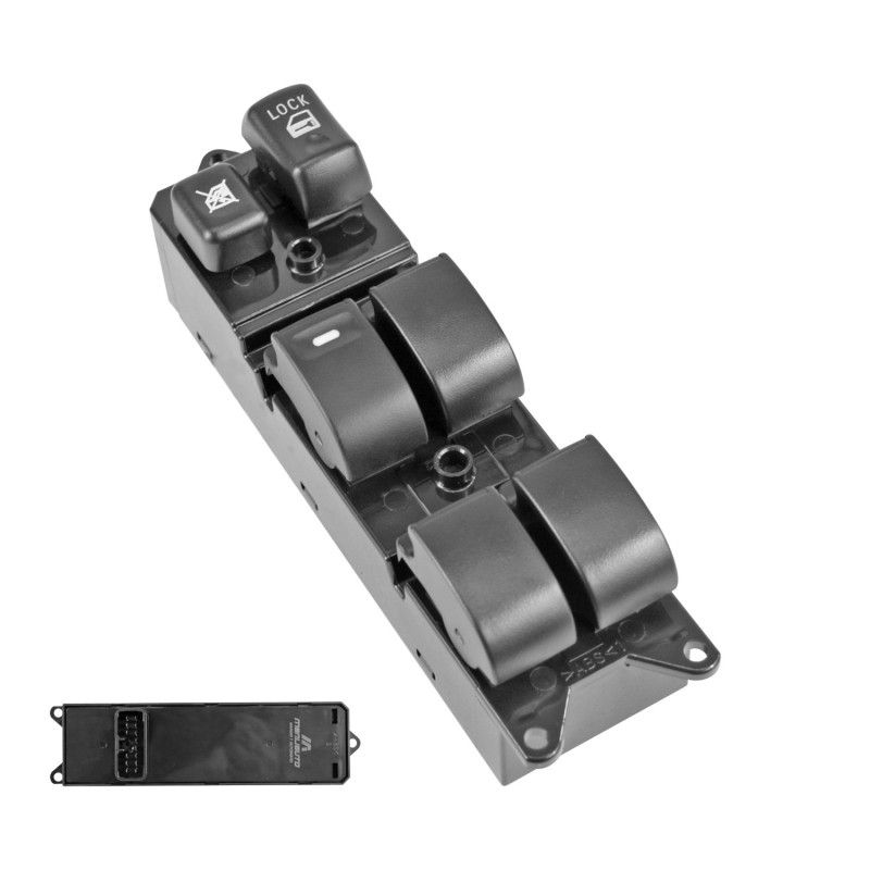 Control Electrico Mitsubishi Lancer 2008-2009 14 Pines 6 Teclas Negro 12V Izquierdo Delantera Manijauto