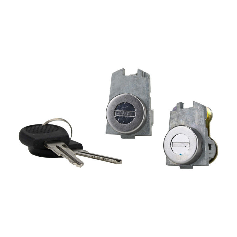 Cilindro Para Puerta Chevrolet Aveo 2008-2017 Con Llave Juego 2 Piezas Metal Cromado Delantera Derecha/Izquierda Manijauto