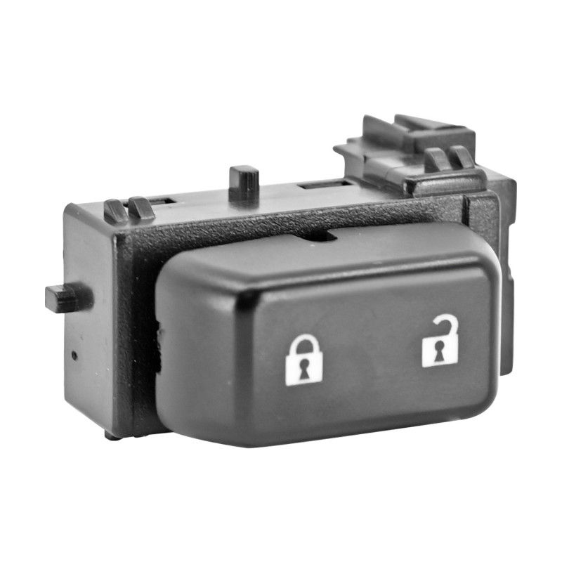 Control Electrico De Seguro Chevrolet Silverado 2007-2009 1 Tecla Negro Base Corta 12V Derecha Delantera Manijauto