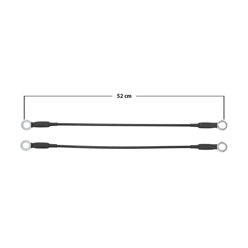 Cables De Tapa Chevrolet Pick Up 1973-1991 Juego 52 Cm Derecha/Izquierda Generica