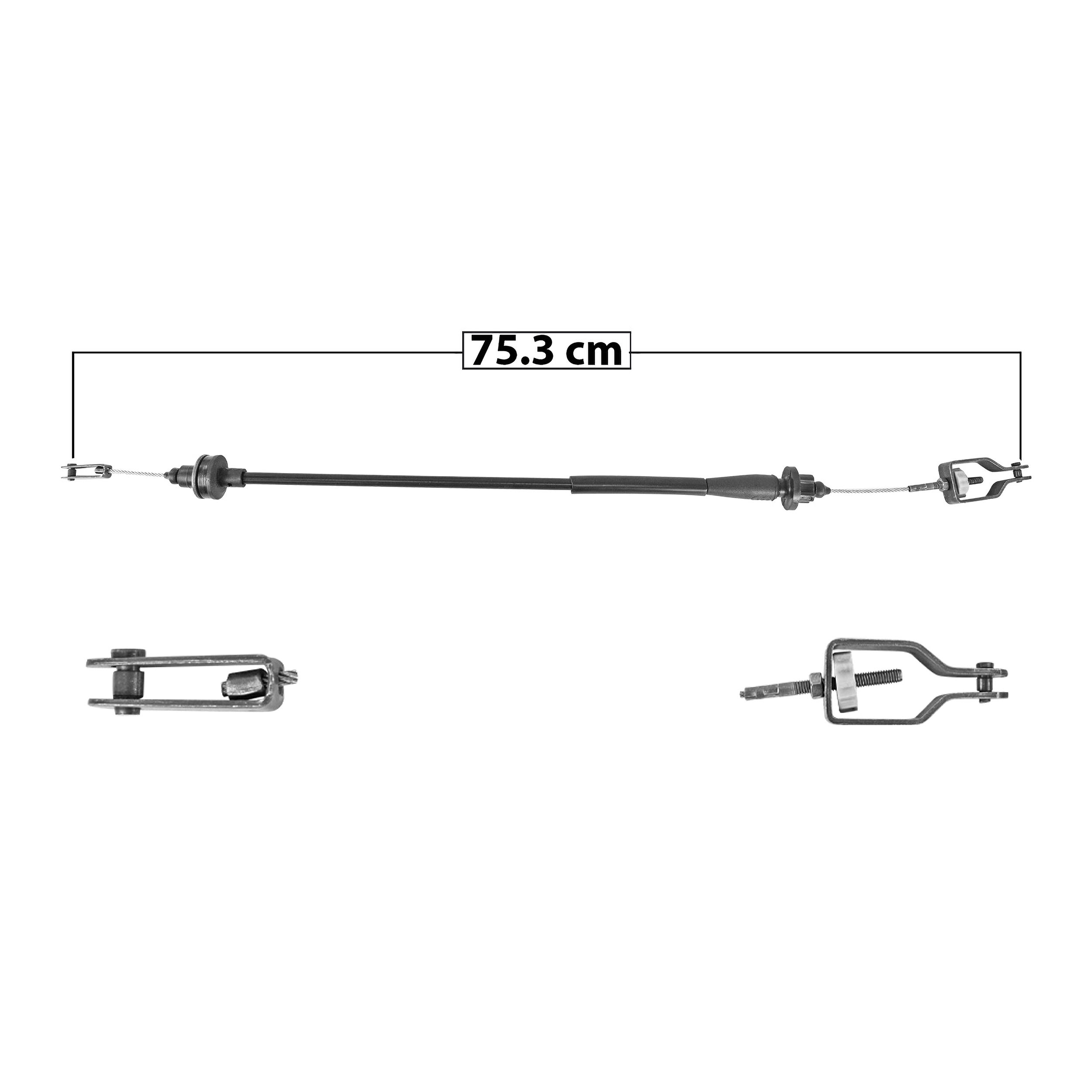 Chicote De Clutch Nissan Tsuru I 1982-1985 75.3 Cm Standart