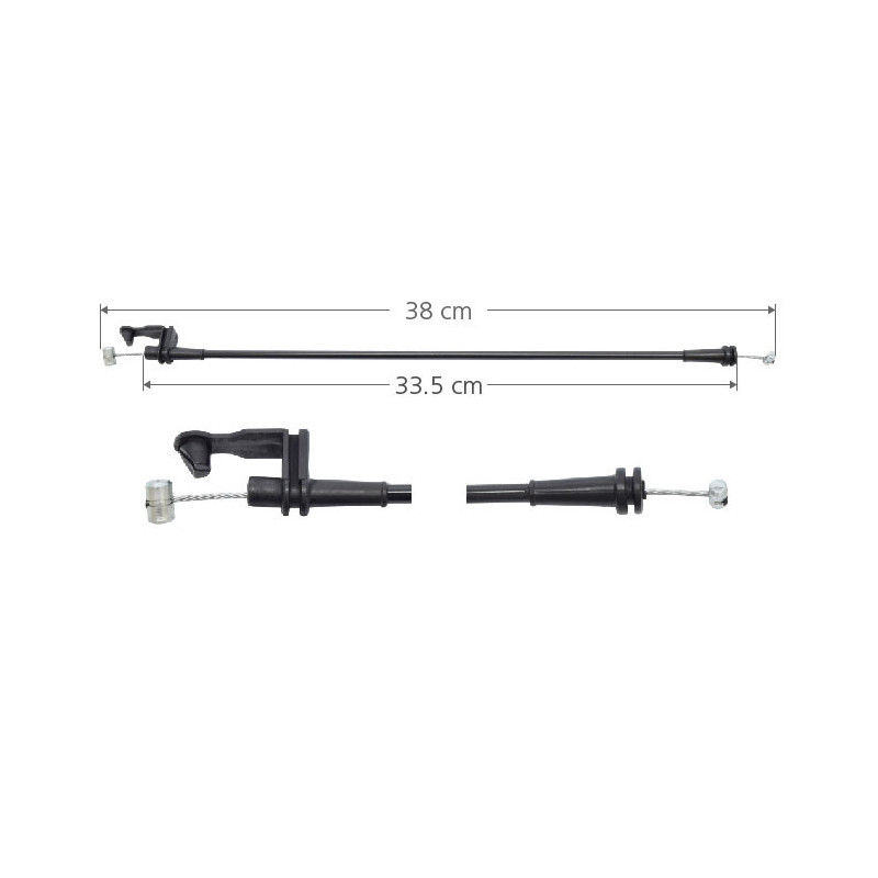 Chicote Cerradura Ford Contour 1996-2000 Delantera