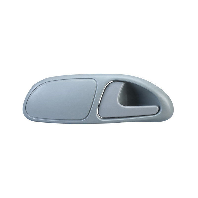 Manija Interior Volkswagen Pointer 2000-2005 Sin Hoyo Para Cristal Con Bisel Gris Plastico Izquierdo Trasera Hushan