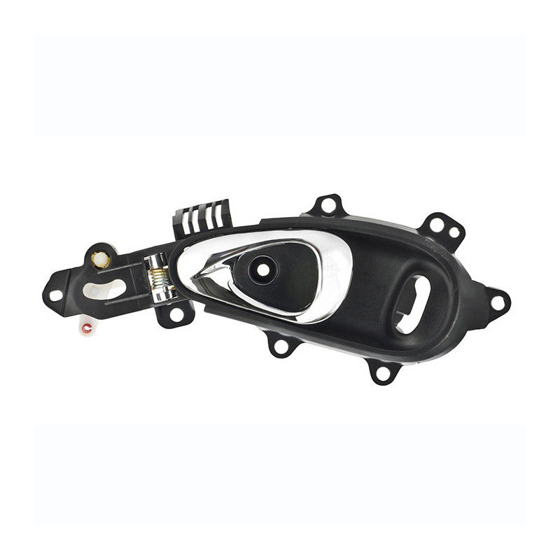Manija Interior Chrysler Pt Cruiser 2001-2010 Con Hoyo Para Seguro Negra/Cromo Plastico Izquierdo Delantera Hushan