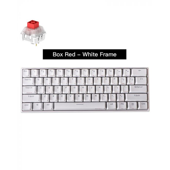 Anne Pro 2 White Kailh Box Red Switch Gaming Keyboard