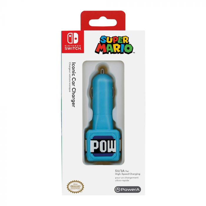 Nintendo Switch POW Iconic Car Charger
