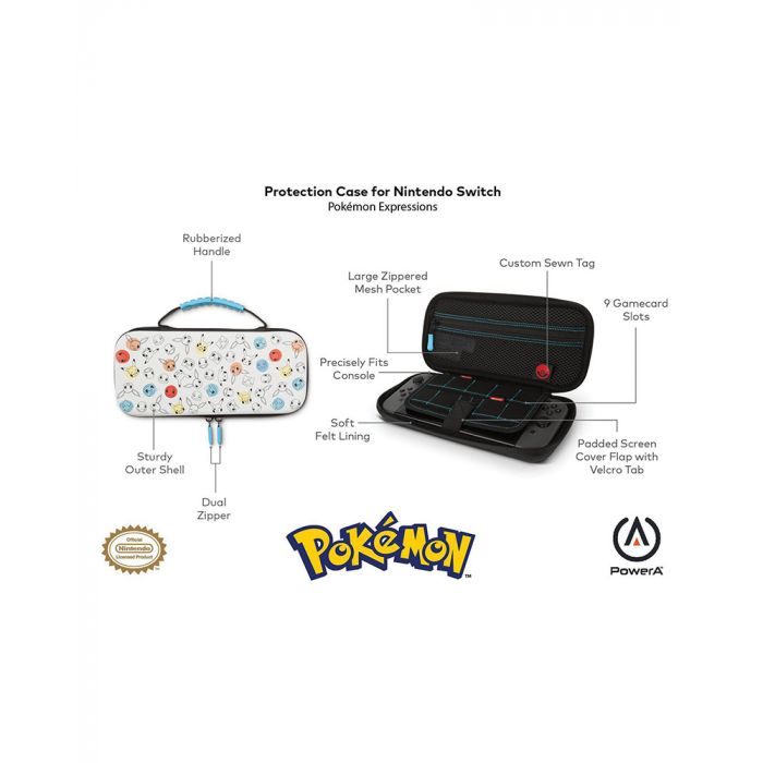 Nintendo Switch PowerA Pokémon Expressions Protection Case