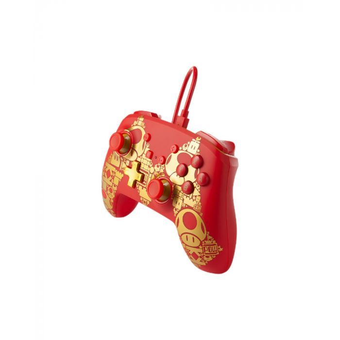 PowerA Enhanced Wired Golden M Nintendo Switch Controller