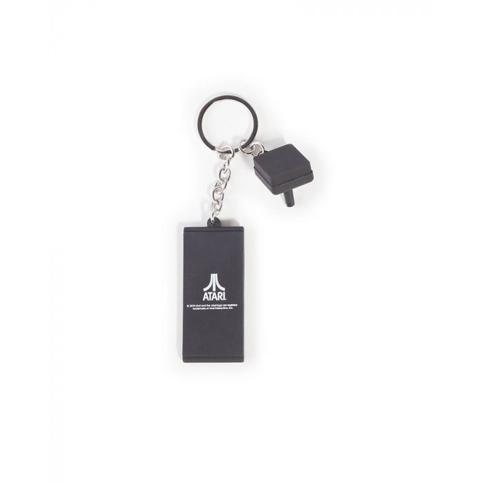 ATARI - 3D Console & Joystick Rubber Keychain