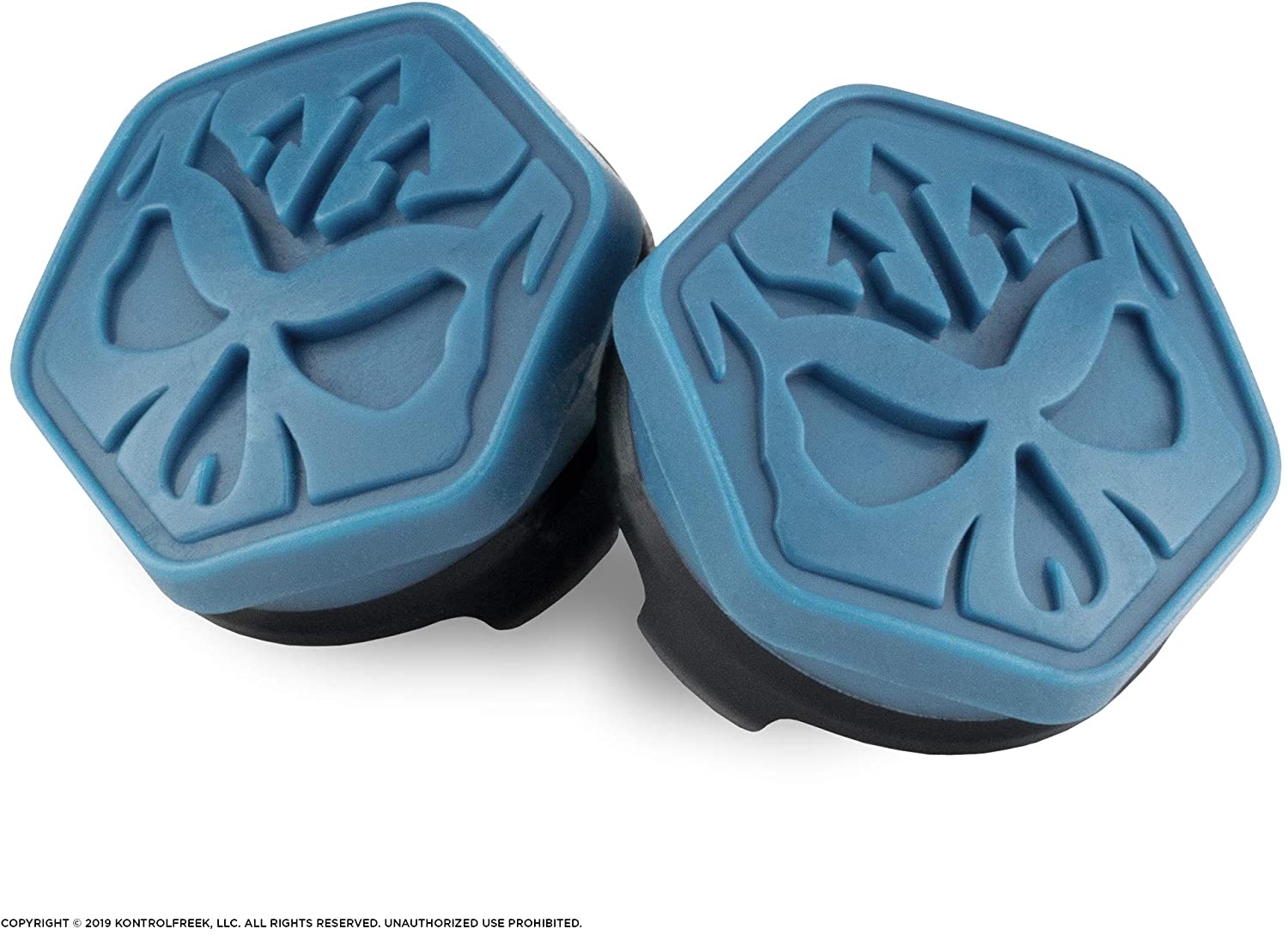 KontrolFreek Call of Duty Modern Warfare Performance Thumbsticks for PS4 and PS5 | Blue/Black