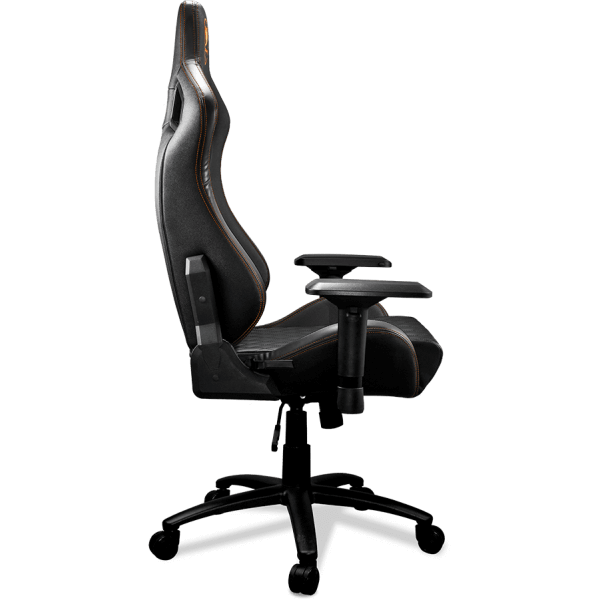 Cougar Armor One Black Gaming Chair (180º Reclining and Height Adjustment) – Black | CGR-ARMOR-ONE-BLK
