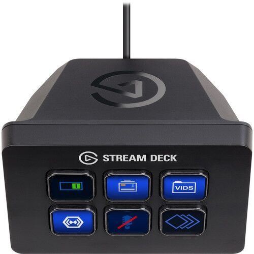 Elgato USB Stream Deck Mini With 6 Customizable Keys |10GAI9901