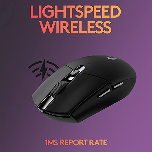 Logitech G305 Lightspeed Wireless Gaming Mouse - Black