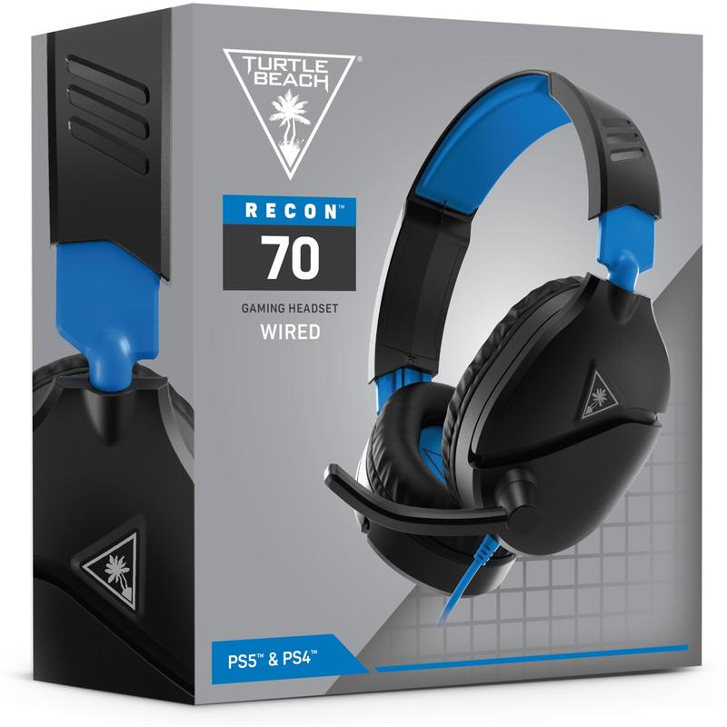 Turtle Beach Ear Force Recon 70P Gaming Headset - Black/Blue