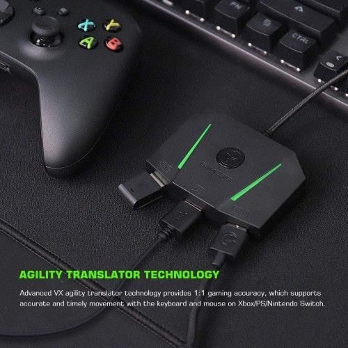 GameSir VX AimBox Keyboard Mouse Controller Adapter Converter, Multi-Platform Console Adapter Reverdible USB 2.0