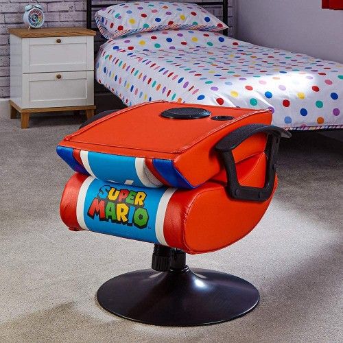 XRocker Nintendo Mario Pedestal Gaming Chair