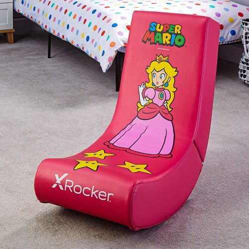 XRocker Nintendo AllStar Peach Video Rocker Gaming Chair