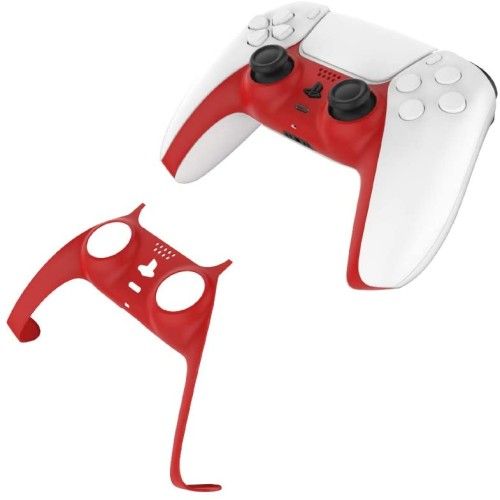 Decoration Accessories for PS5 Controller Panel(Red)