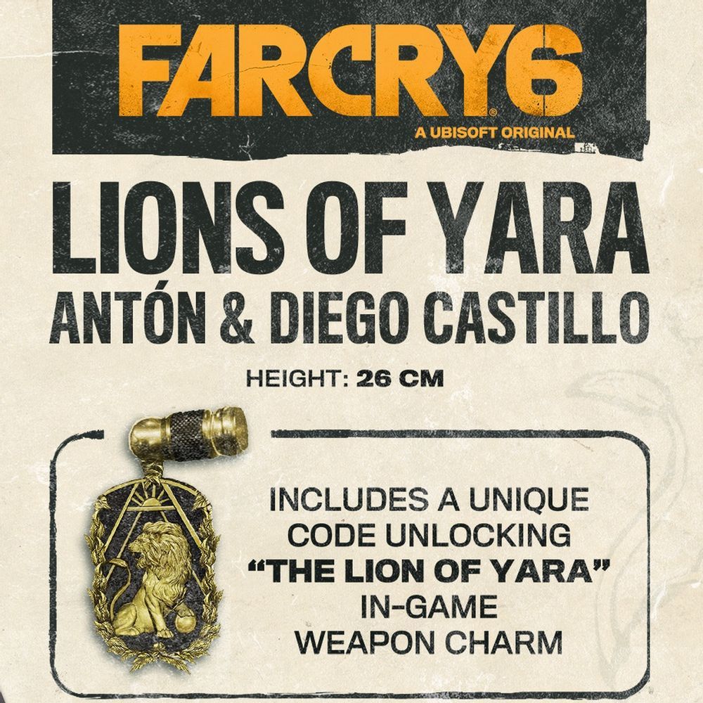 FAR CRY 6: Antón & Diego Castillo – Lions of Yara Figurine