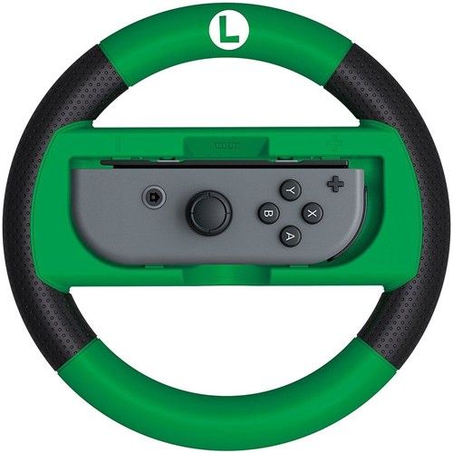 Hori Mario Kart 8 Deluxe - Luigi Racing Wheel - Controller forNintendo Switch