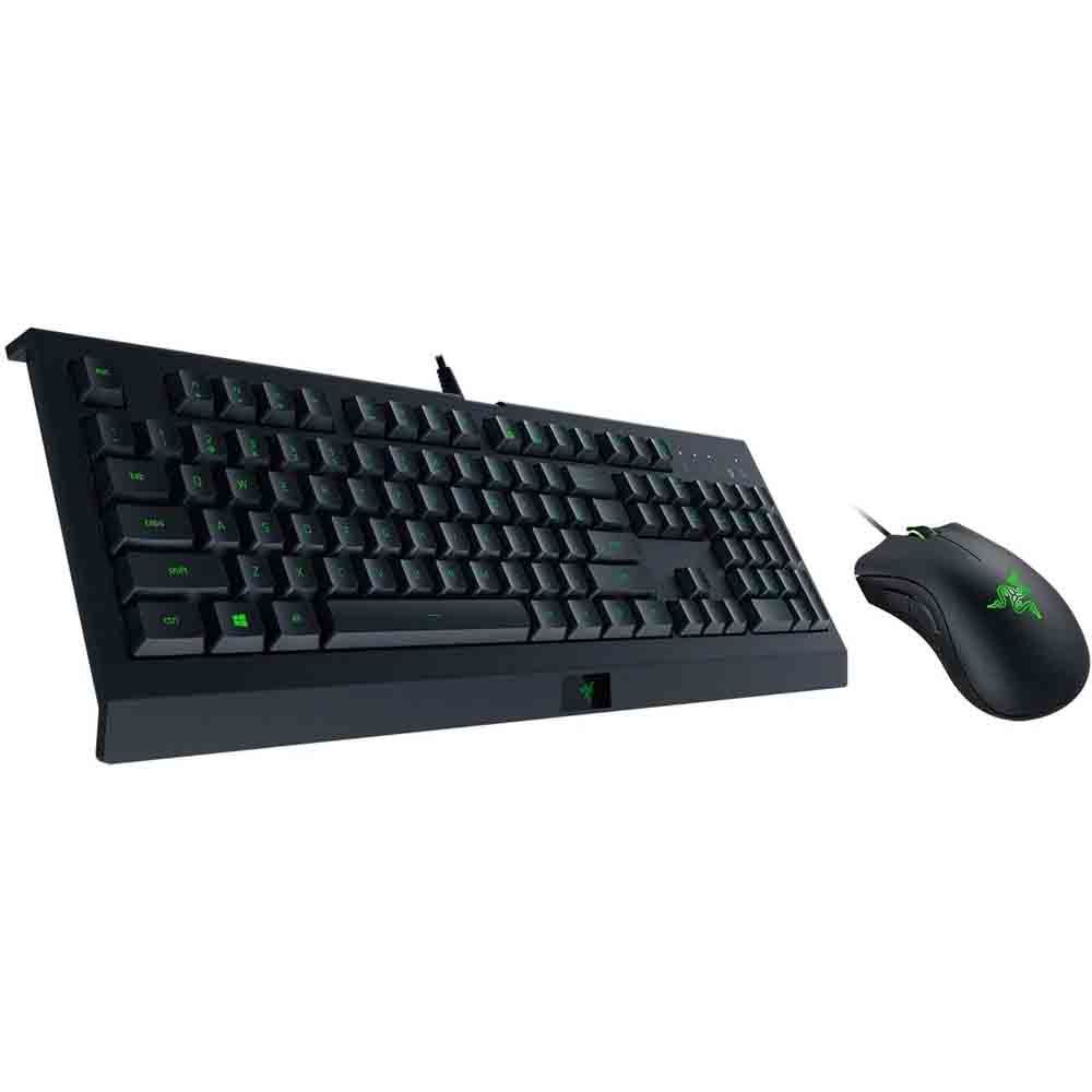 Razer Power Up Bundle V2 US Layout Cynosa Lite, Gigantus V2 Large, DeathAdder Essential, BlackShark V2 X