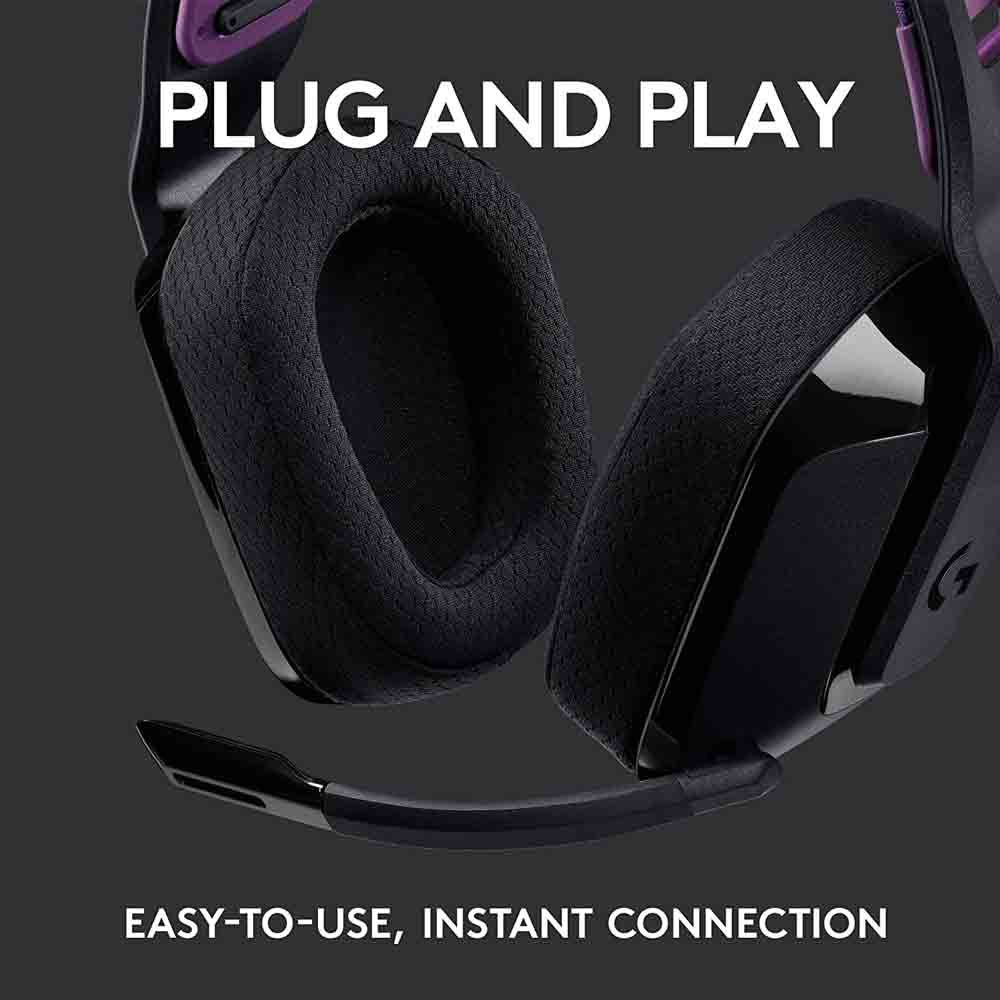 Logitech G535 LIGHTSPEED Wireless Gaming Headset Black
