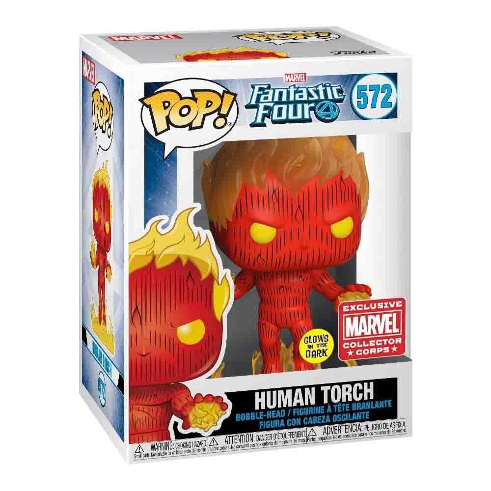 Pop! Marvel: Fantastic Four- Human Torch