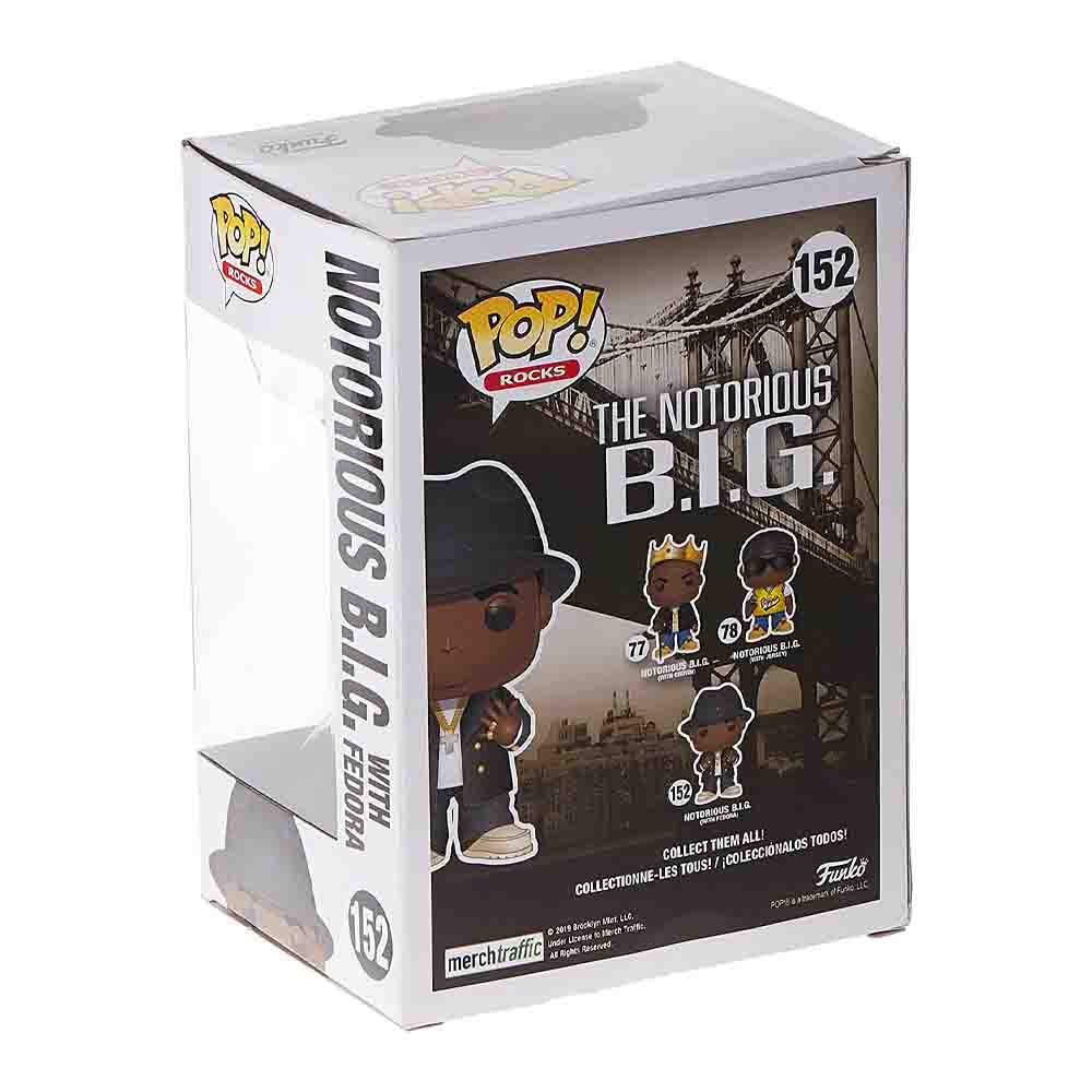 Funko Pop Rocks Notorious B.I.G w/ Fedora