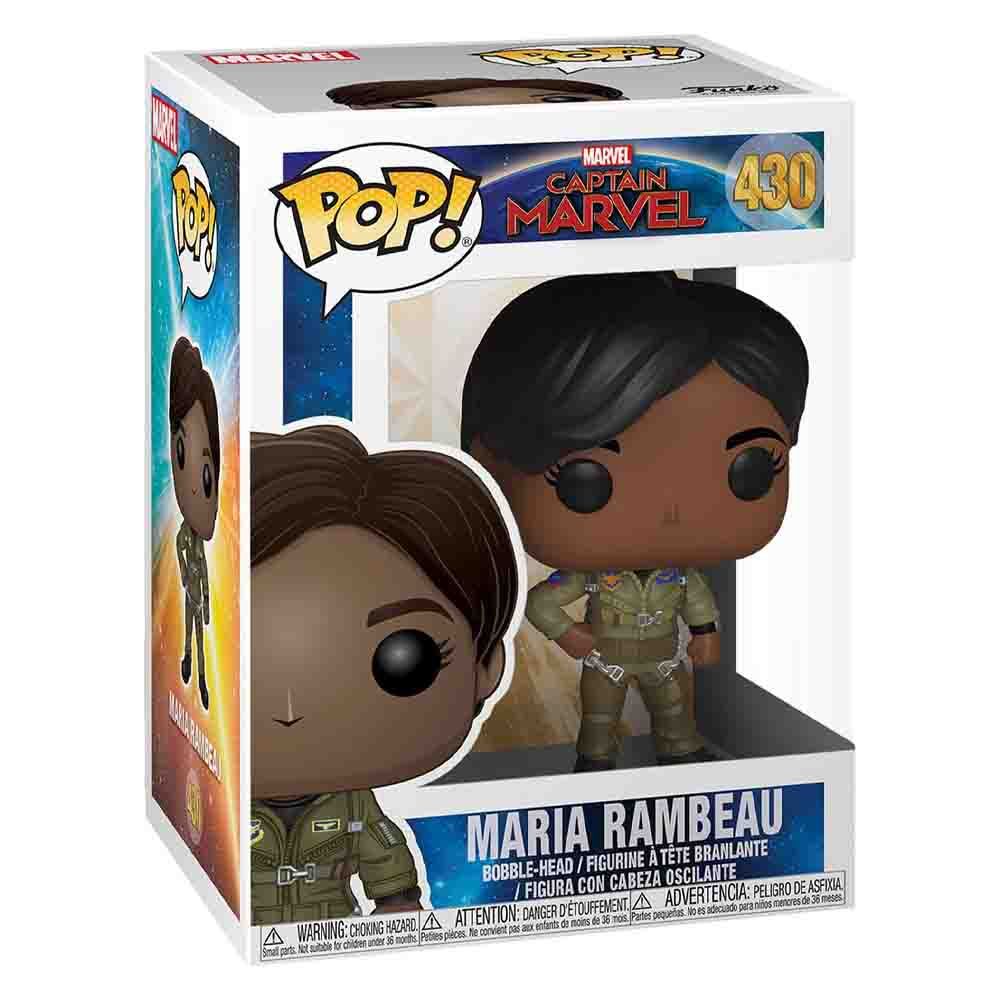 Funko Pop! Marvel: Captian Marvel-Maria In Flight Suit