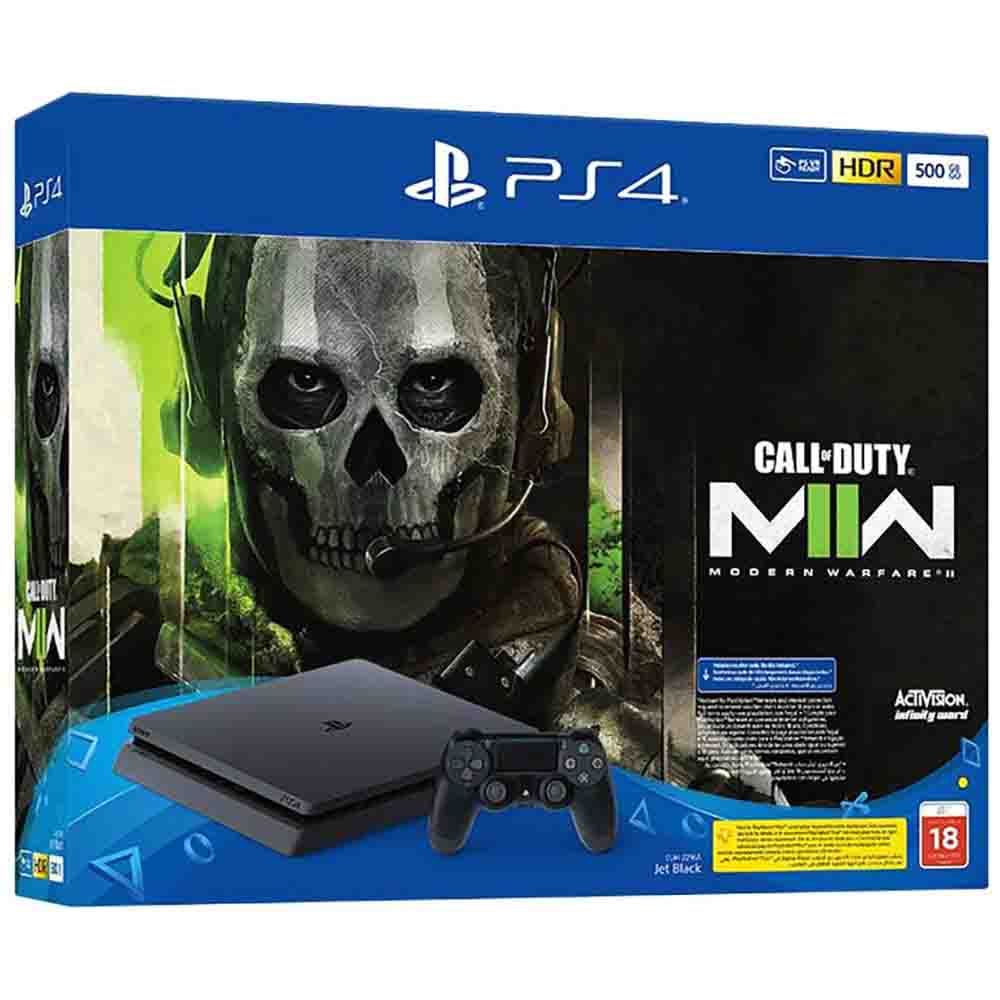 PS4 Console  500GB call of duty modern warfare 2 Bundle with One Controller Black