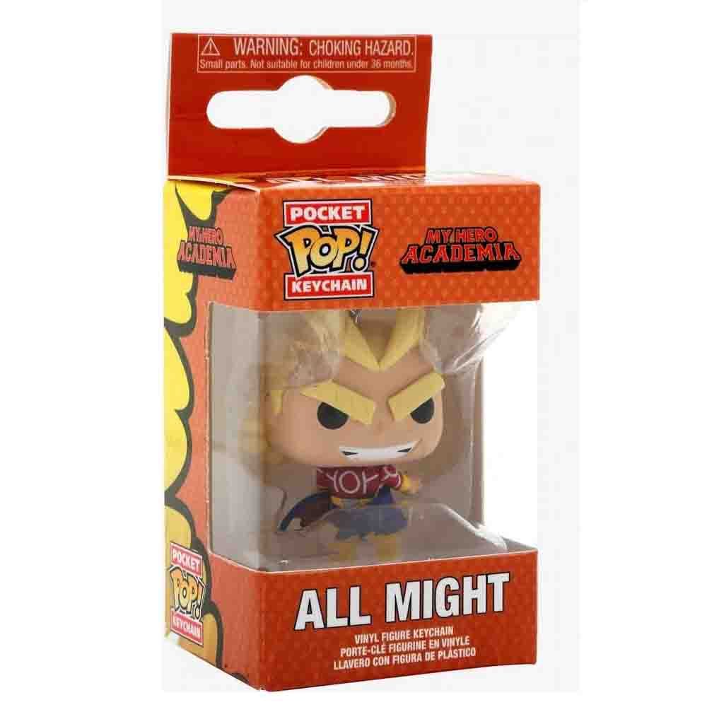 Funko Pocket Pop Keychain: My Here Academia All Might Silver Age