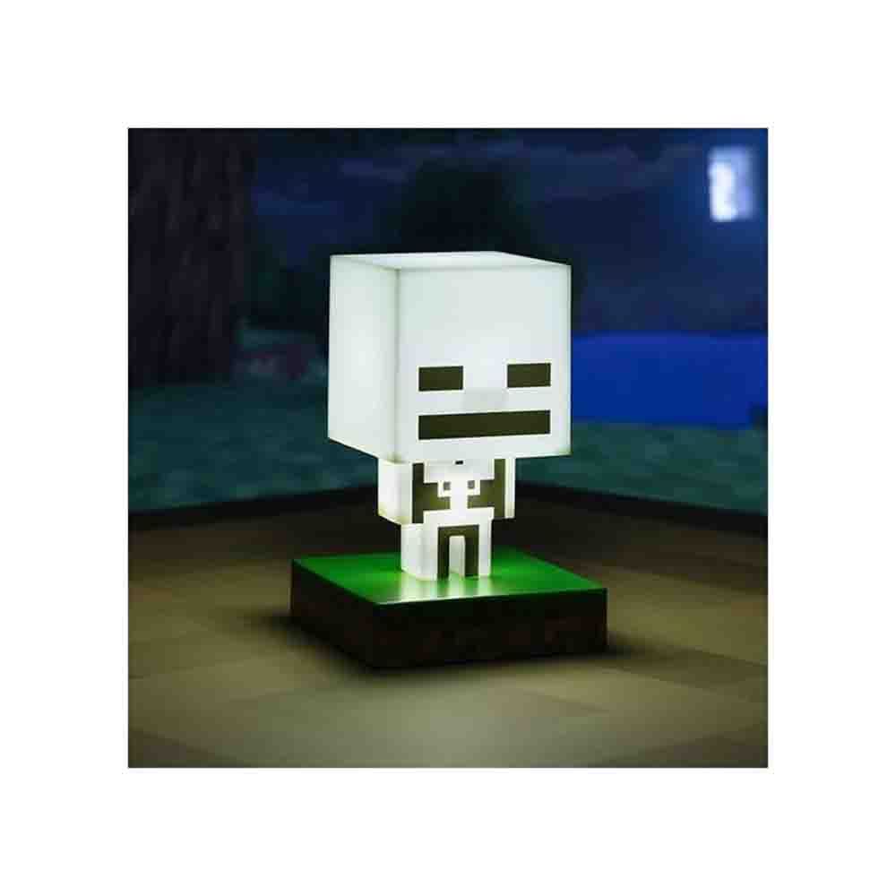 Paladone Minecraft Skeleton Icon Light