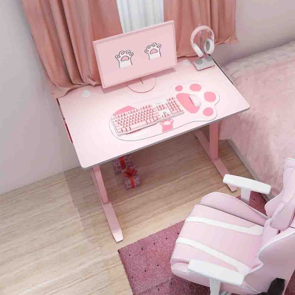 Eureka Gaming Venus I1S 44" Pink Gaming Computer Desk