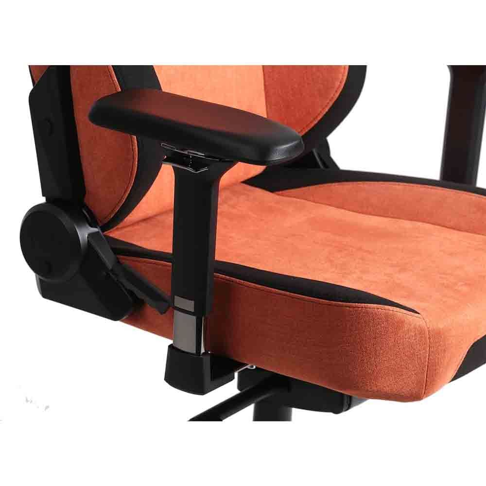 APEX Soft Fabric Gaming Chair Coral Red Medium