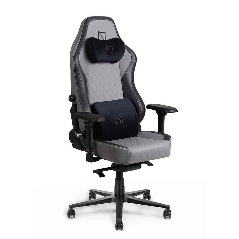 APEX Cloud Leather Gaming Chair Ultimate Grey Medium