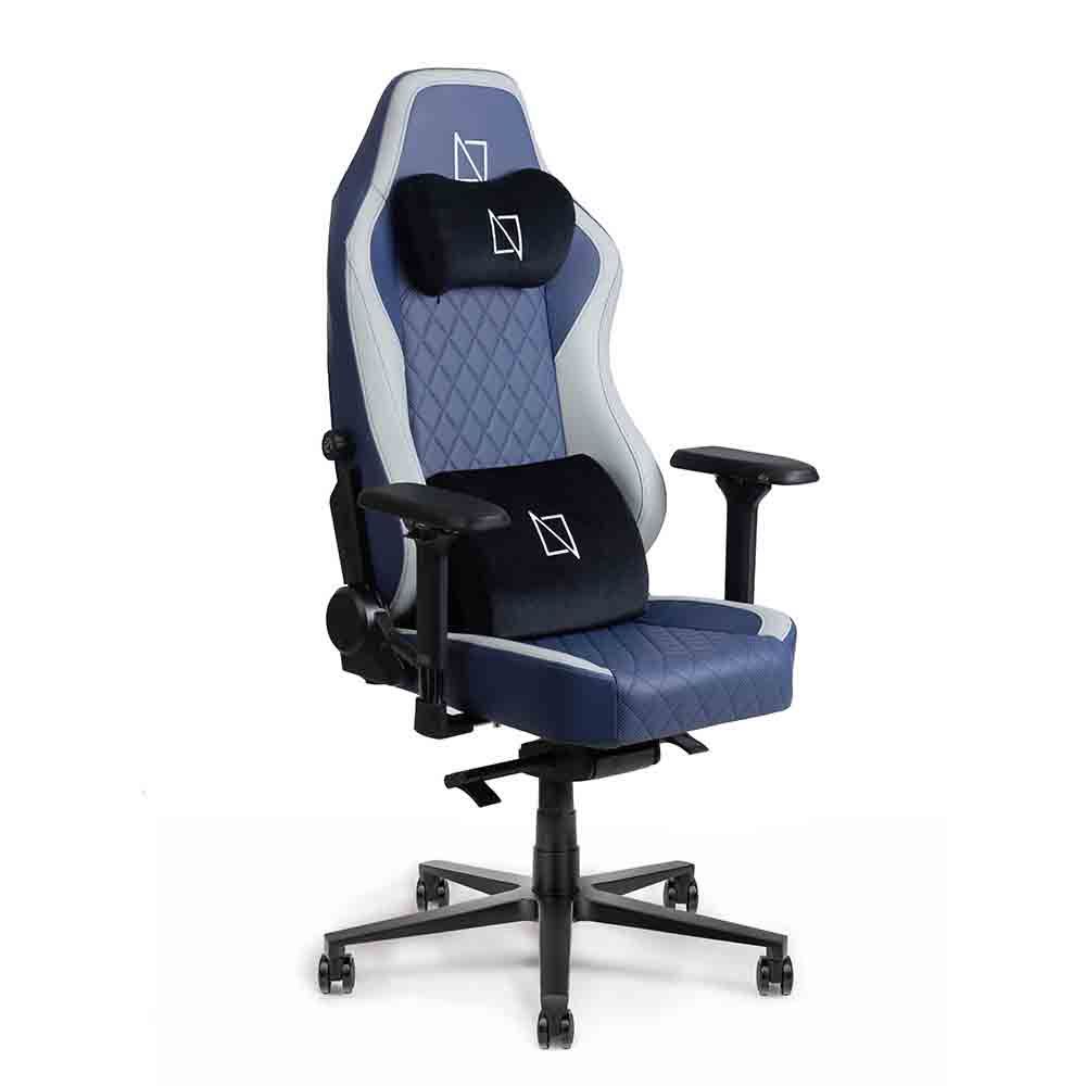 APEX Cloud Leather Gaming Chair Deep Blue Medium