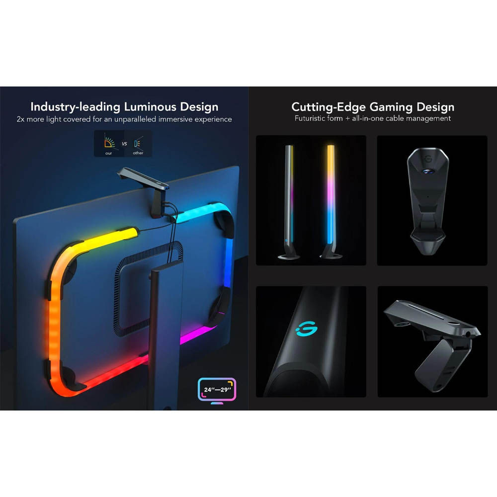 Govee DreamView G1 Pro Gaming Light (24~29inch) Full kit