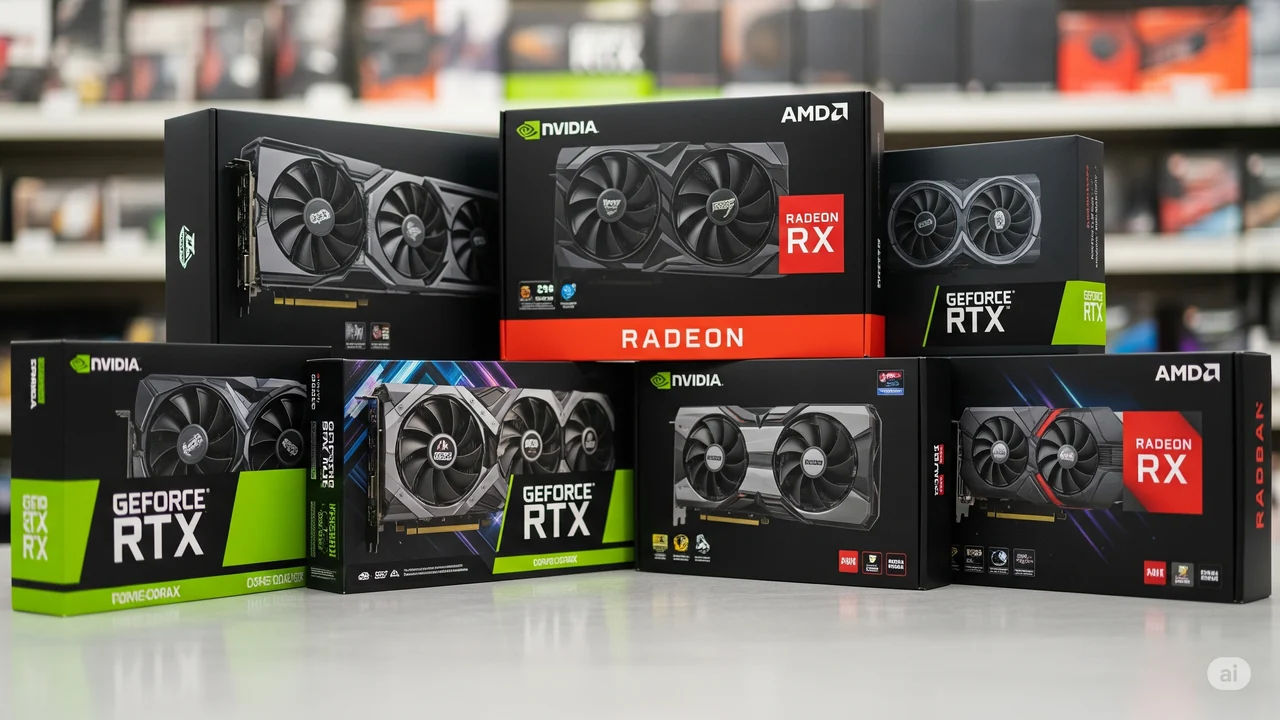 Perbandingan VGA AMD dan Nvidia serta Intel
