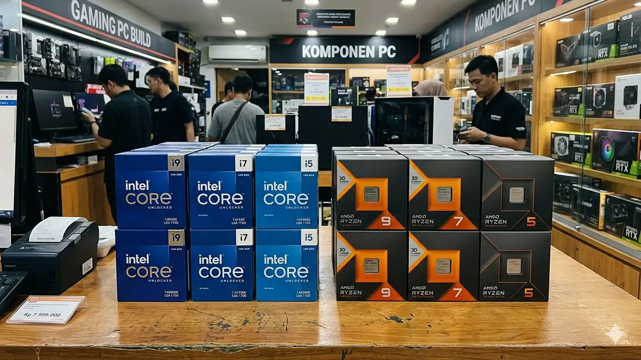 Simak Perbedaan Intel Core dan AMD Ryzen yang Harus Kamu Tahu