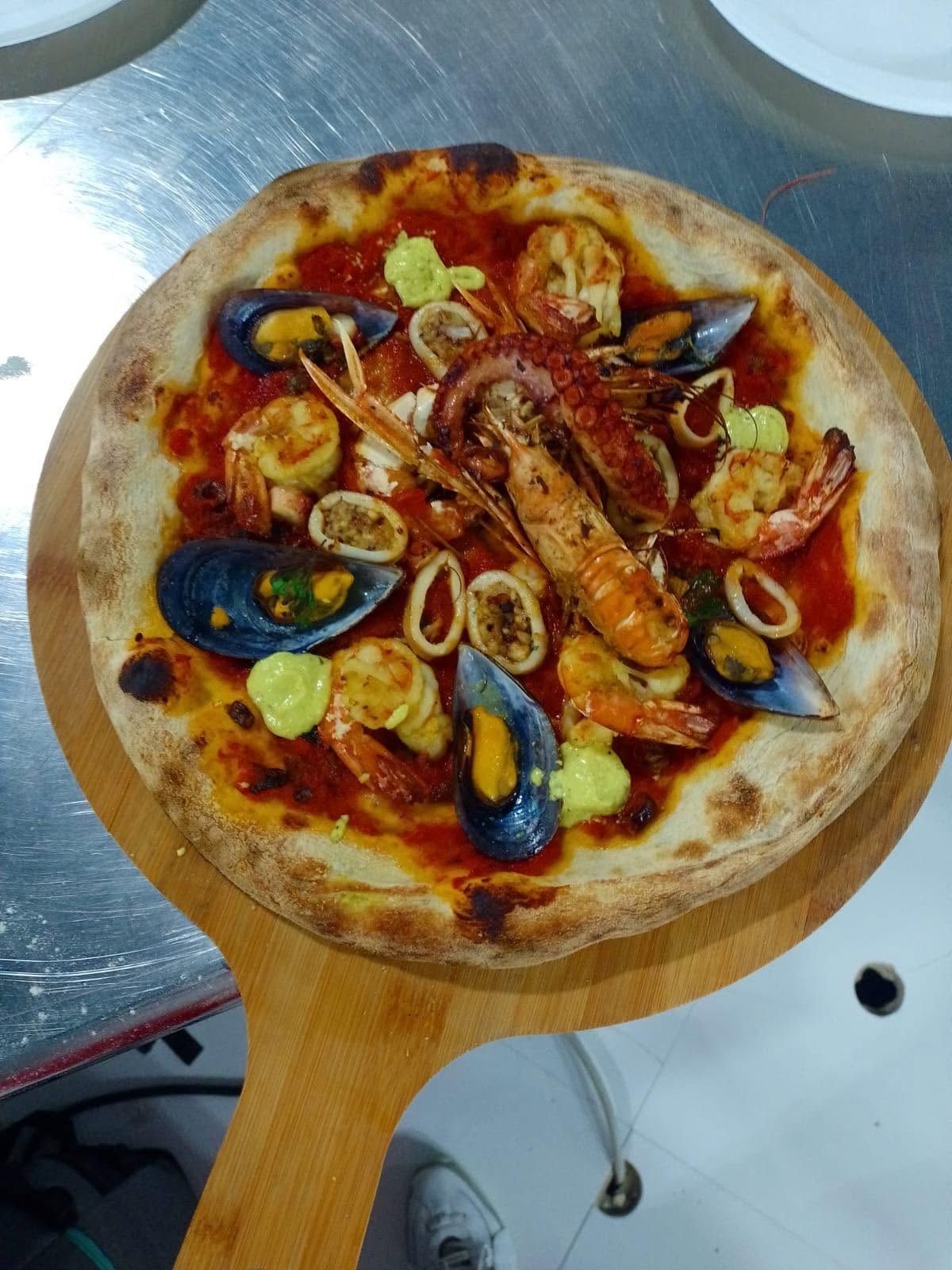 Pizza aux Fruits de Mer