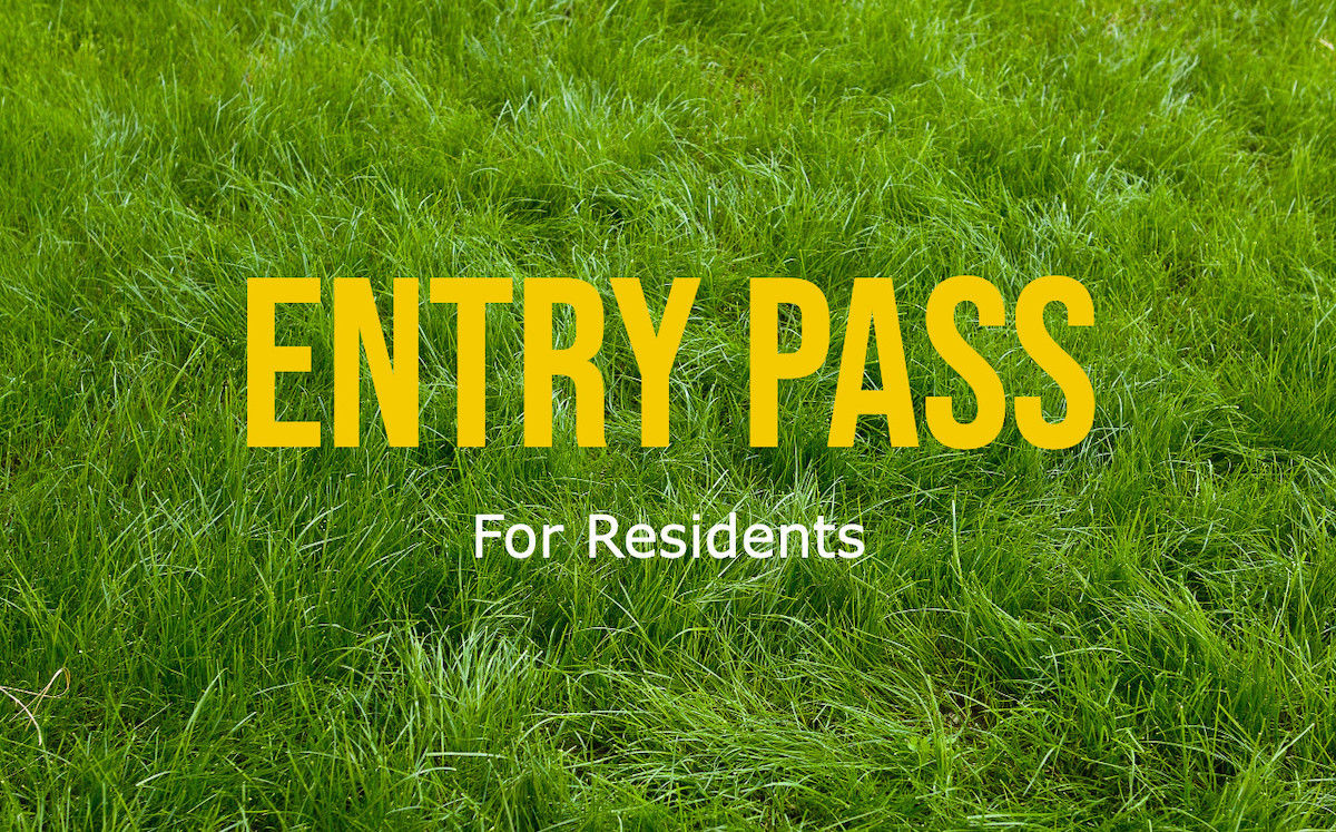 Entry Pass for Residents