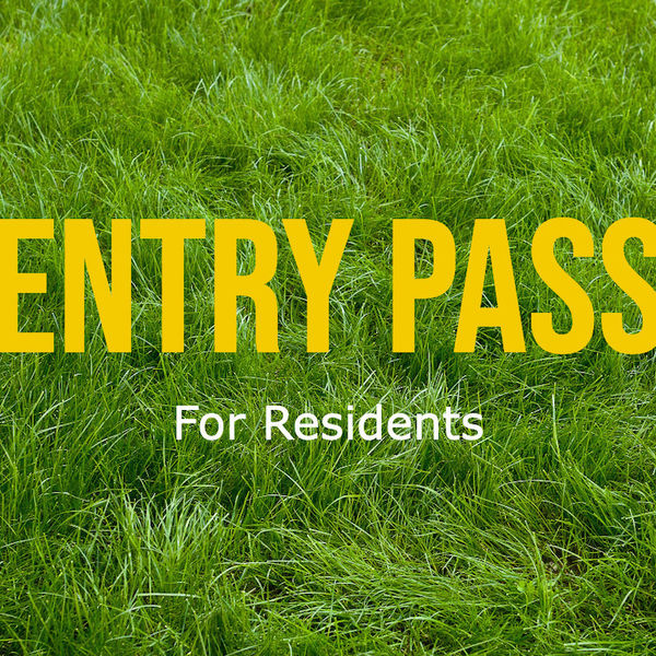 Entry Pass for Residents