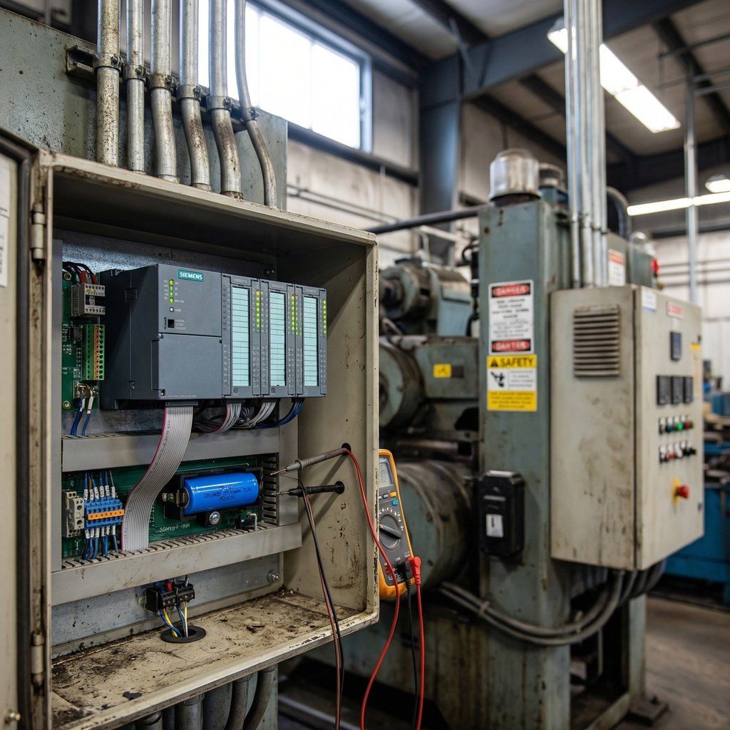 industrial PLC memory backup