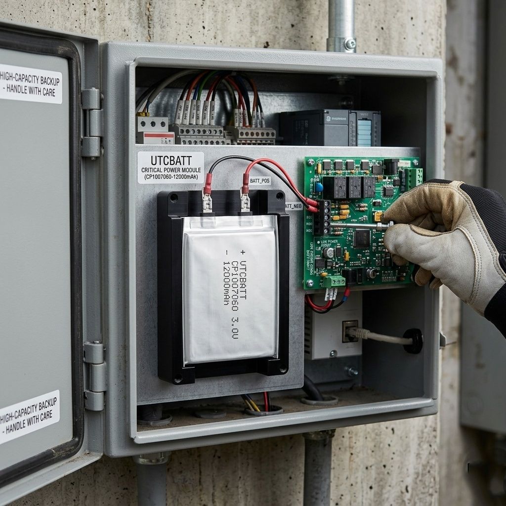 Wall-Mounted Industrial Control Panel
