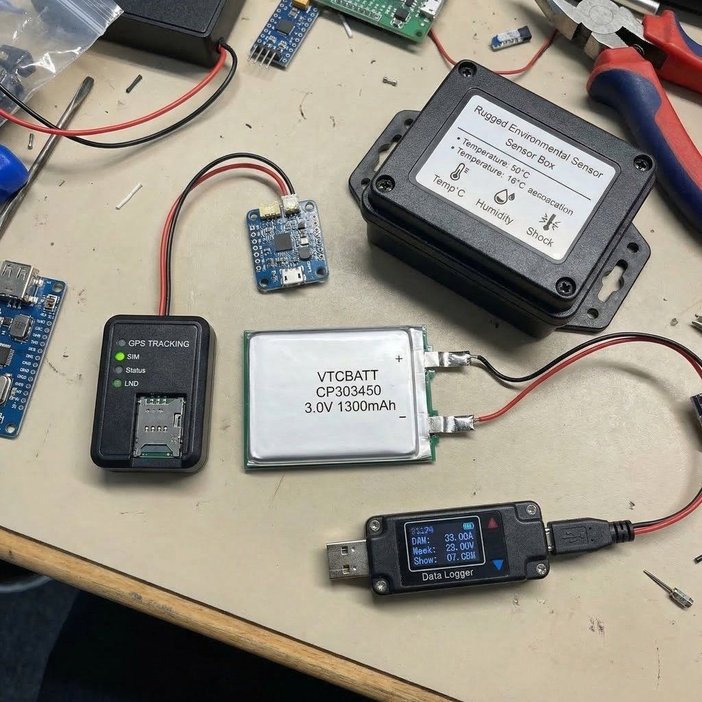 Logistics monitoring devices