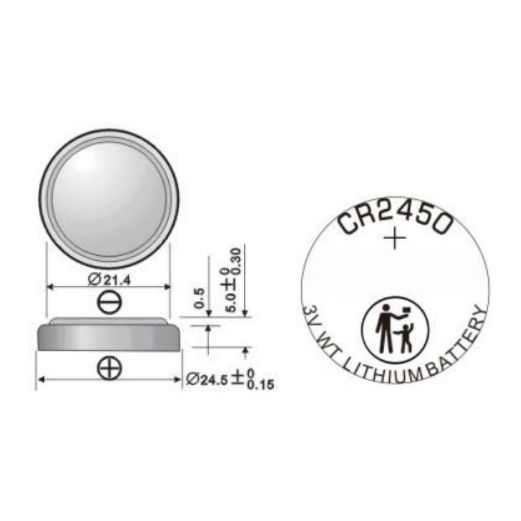 Complete Guide to CR2450 Li-MnO2 Batteries