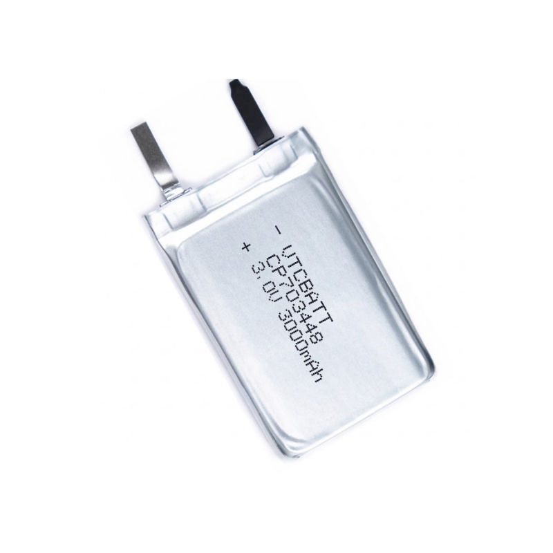 CP703448 3000mAh 3.0V Li-MnO2 Pouch Battery for Smart Electricity Meter, IoT Temperature and Humidity Sensor, Asset Tracker for Containers product view