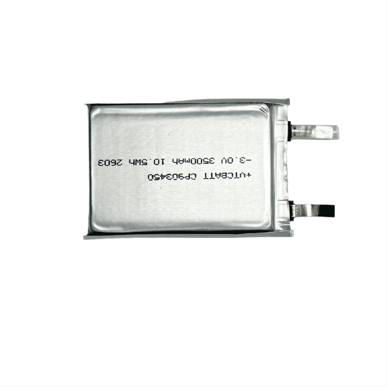 CP903450 3500mAh 3.0V Li-MnO2 Pouch Battery for medical device backup, smart meter, GPS tracker