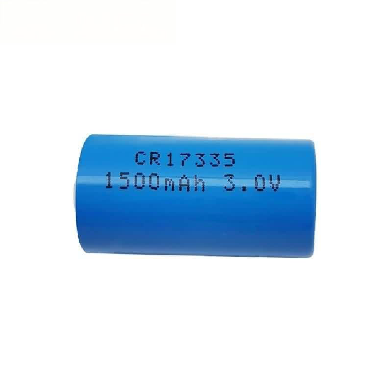 3.1V 1500mAh CR17335 LiMnO2 Battery for Security Systems, Smart Metering, Wireless Transmitting